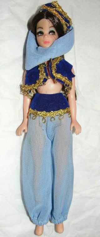 Vintage Topper Dawn Angie Doll In Dream Of Jeannie Outfit