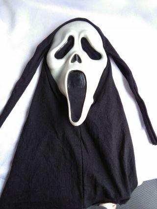 Fantastic Faces Ghostface Scream Mask Vintage Cloth Fun World Div Gen 2