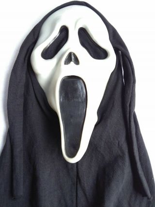 Fantastic Faces Ghostface Scream Mask Vintage Cloth Fun World Div Gen 2 2