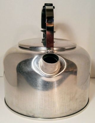Vintage Mirro 5 Qt Aluminum and Bakalite Tea Kettle EVC 2