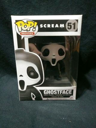 Funko Pop - Scream - Ghostface 51 Horror Vaulted Rare In - Box