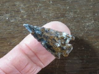 Late Prehistoric Wallula Gap,  Lake Co. ,  California,  Mahogany Obsidian x Anderson 3
