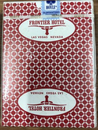 Vintage Frontier Las Vegas Casino Playing Cards