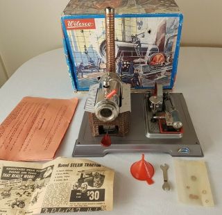 Wilesco Vintage Steam Engine D - 10 With Box - 14387 - Sd