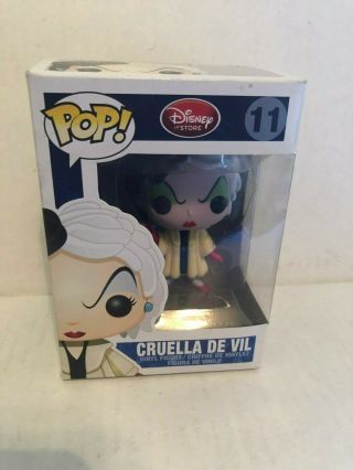 Funko Pop Disney: 101 Dalmatians: Cruella De Vil 11 - Vaulted / Rare
