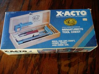 Vintage X - Acto Miniaturists Tool Kit 43911