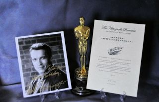Arnold Schwarzenegger Certified Signed Autographed 8 X10 Photo,