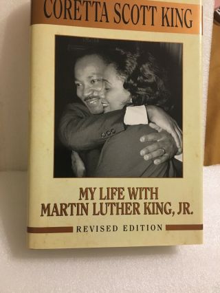 Coretta Scott King Signed Book “My Life With.  ” Civil Rights Leader 2