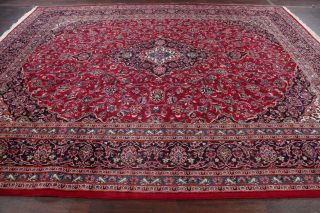 Vintage Traditional Floral Ardakan Red Area Rug 10 