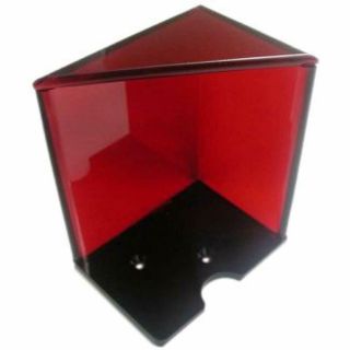 Trademark 6 Deck Discard Holder (red) With Top Card (red) Casino Table Sports "