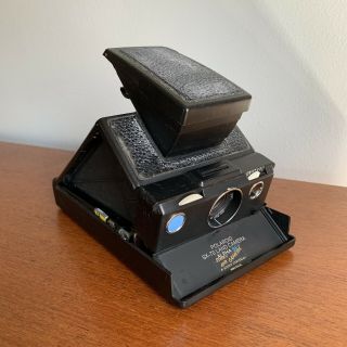 Vintage Polaroid Sx 70 Alpha Se Land Camera - Blue Button