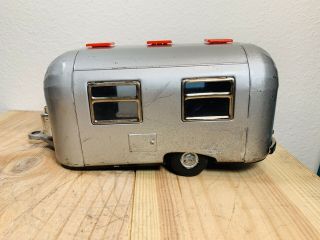 Vintage Bandai Tin Airstream Trailer Caravan Camper Japan Toy 1950’s 2