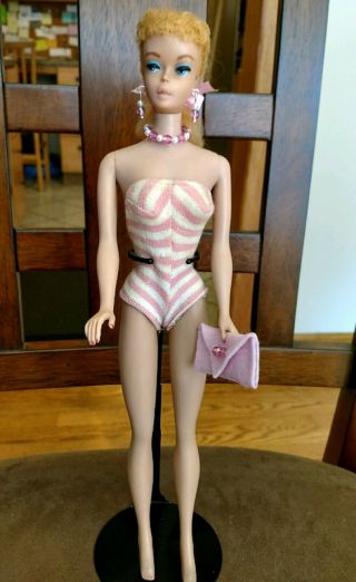 Vintage Barbie Doll 5 Blonde Ponytail Pretty Doll $50.  00 Off Xmas