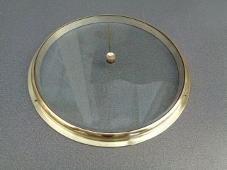 Aneroid Barometer Brass Bezel & Bevel Edge Glass For 8 " Dial Parts Spares