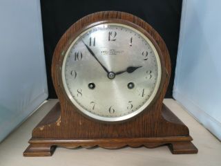 Vintage Bravington Ltd Mantle Clock Spares Or Repairs - 22b