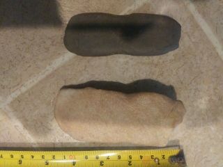 Primitive Native American Indian Tool Stone Axe Heads North Georgia Authentic 2