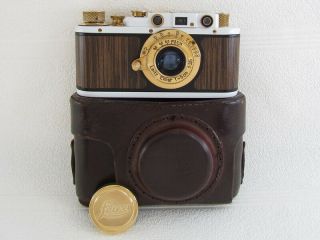 Leica Ii (d) Kriegsmarin Ww Ii Vintage Russian 35mm Rangefinder Camera