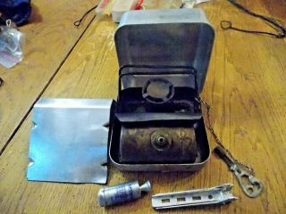 Vintage Optimus 99 Camp Stove.  Made In Sweden with pump LOOK HERE 2