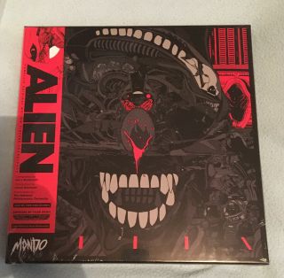 Alien 4 Vinyl Lp Box Set Mondo Oop Rare Plus Handbill
