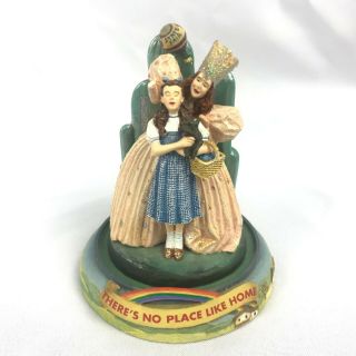 Vintage 1997 Wizard Of Oz Flanklin Music Box " There 