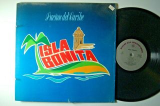 Isla Bonita Suenos Del Caribe Latin Lp Shrink Discos Cbs Salsa