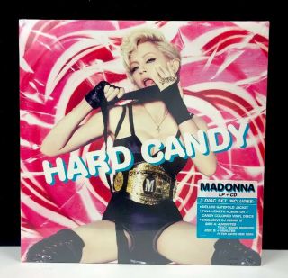 Madonna Hard Candy Colored Vinyl Lp,  Cd 3 Disc Deluxe Exclusive Set