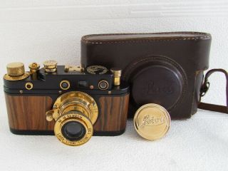 Leica Ii (d) Kriegsmarine Wwii Vintage Russian Rangefinder 35mm Camera