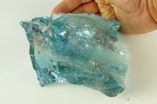 Big Monatomic Blue Andara Crystal Ancient Stone 866 Gram Indonesia (40037)