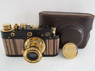 Leica - Ii (d) Dermundeten Abzeichen 1939 - 1945 Ww2 Vintage Russian Camera