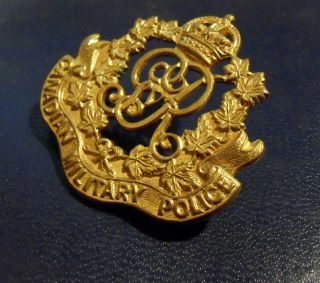 Obsolete Ww1 Cef Canadian Military Police Cap Badge