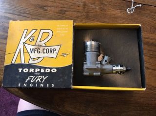 Vintage K&b Torpedo 35 Engine