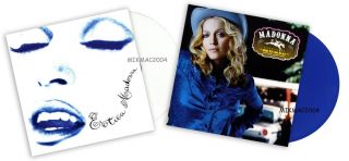 Madonna - Erotica White Vinyl & Music Blue Vinyl Lp Set