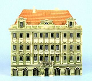 Prague Richter House Vintage Stf Porcelain Architecture Model Souvenir Building