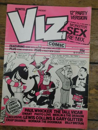 Rare Viz Comic Issue 12a,  Best Of No 5,  6.  May 1985