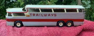 Vintage Tin Toy Bus Car 1960 