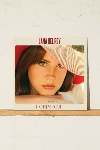 Lana Del Rey Honeymoon Uo Exclusive Limited Double Red Vinyl Record Lp