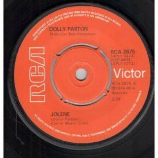 Dolly Parton Jolene 7 " Vinyl 3 Track B/w Coat Of Many Colours And Love Is Like