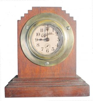 Ansonia Oldsmobile Clock,  8 Day Wind Up From The Teens,  Noresv