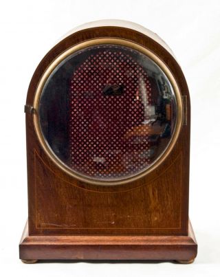 Winterhalder & Hofmeier Inlaid Mahogany Bracket Clock Case Only @ 1890