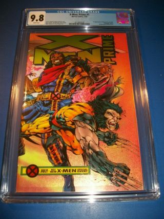 X - Men Prime 1 Bishop Cgc 9.  8 Nm/m Gorgeous Gem Onslaught 1st Marrow Wolverine