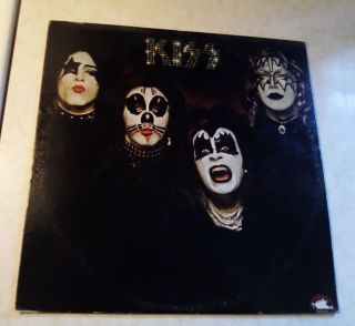 Kiss S/t Lp 1st Press Casablanca 1974 Nb 9001 Self Titled Vinyl Vintage Record