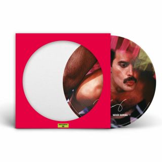 Freddie Mercury Never Boring Picture Disc.  Queen Ltd To 2019 Copies.
