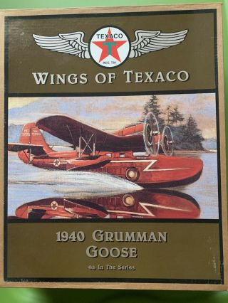 Ertl Wings Of Texaco 1940 Grumman Goose Airplane 4th In Series - Brand