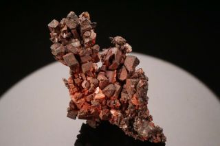 Unique Cubic Native Copper Crystals With Calcite Ogonja,  Namibia