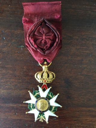 France Second Empire Legion Of Honor Legion D’honneur Officer Order Cross Gold