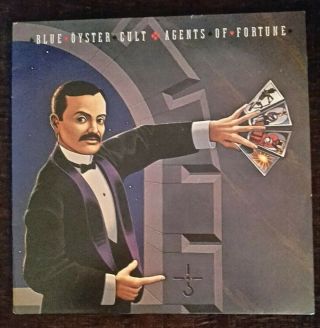 Blue Oyster Cult - Agents Of Fortune 1976 Vinyl