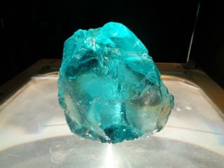 Andara Crystal Glass 550 Grams Ocean Blue F9 Mystic Monatomic