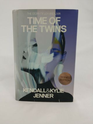 Time Of The Twins By Kendall And Kylie Jenner Signed 1 St Edition Autograph