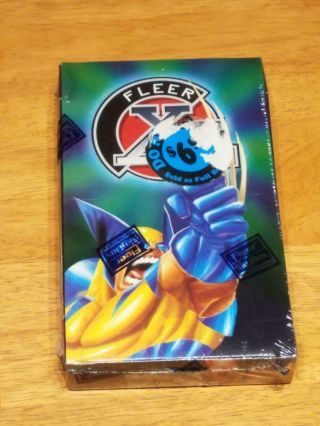 1997 Fleer/skybox X - Men Factory Box