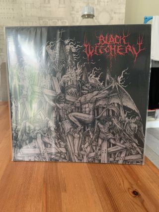 Black Witchery - Inferno Of Sacred Destruction Swirl Vinyl Black Death Metal